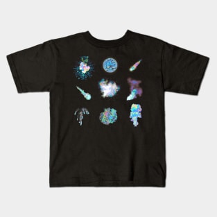 Holographic Explosions Kids T-Shirt